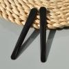 20Pcs Plastic Mask Stirring Spatula Mini Cosmetic Spatula Mask Stick Makeup Spatula Eye Cream Spoon Beauty Scoop Makeup Mini Cosmetic Skincare Spatula for Home Salon, 4.2 x 0.51 Inch, Black view 2