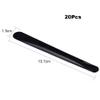 20Pcs Plastic Mask Stirring Spatula Mini Cosmetic Spatula Mask Stick Makeup Spatula Eye Cream Spoon Beauty Scoop Makeup Mini Cosmetic Skincare Spatula for Home Salon, 4.2 x 0.51 Inch, Black view 3