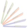 FRCOLOR 6pcs Eyebrow Shaver with Sliding Cover Portable Facial Hair for Women Easy to Control and Lightweight Eyebrow Trimmer Tools view 1