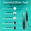 100pcs Mini Spooly Brow Lifter Brush with Cap - 3R Factory Precision Brow Spoolie for Eyebrow Laminating, Comb with Detail Spoolie Brush view 4
