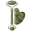 Beautyfrizz Jade Face Roller - Jade Roller for Face and Gua Sha Massage Tool - Gua Sha and Jade Roller - Guasha Tool for Face - Skin Care Gift Set view 2