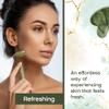 Beautyfrizz Jade Face Roller - Jade Roller for Face and Gua Sha Massage Tool - Gua Sha and Jade Roller - Guasha Tool for Face - Skin Care Gift Set view 3