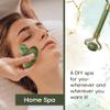 Beautyfrizz Jade Face Roller - Jade Roller for Face and Gua Sha Massage Tool - Gua Sha and Jade Roller - Guasha Tool for Face - Skin Care Gift Set view 4