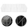 Beaupretty Transparent Makeup Holder Organizer Divided Blusher and Eyeshadow Storage for Vanity Compact Design for Lipstick Nail Polish Brushes Material Makeup view 4