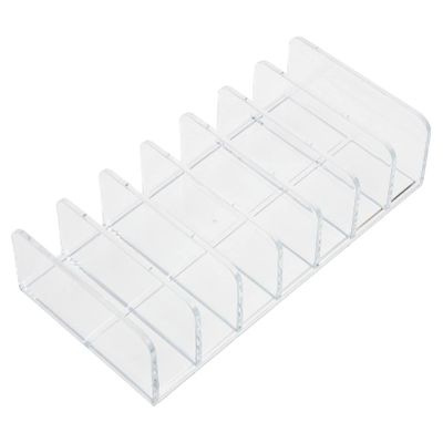 Beaupretty Eyeshadow Organizer Makeup Holder Compact Vanity Storage for Lipstick Nail Polish Brushes Stylish Design for Efficient Makeup Organization Lightweight for Easy Use