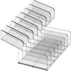 Beaupretty 2pcs Eyeshadow Storage Organizer Compact Makeup Holder Slots for Efficient Cosmetic Organization Vanity and Dressers for Eyeshadow Blush and Lip Gloss view 1