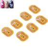 Pissente NFC Nail Stickers, 7pcs Glowing Mobile Phone Self Adhesive Fashionable Bus Card Art Tips, ABS Material, Minimalist Style, Nail Art Stickers and Decals view 1