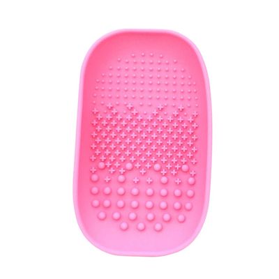 1pc Brush Cleaning Plate Makeup Cleaner Makeup Brush Scrubber Brush Cleaning Pad