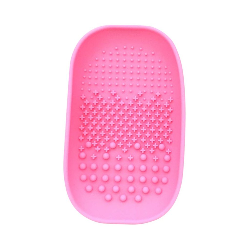 1pc Brush Cleaning Plate Makeup Cleaner Makeup Brush Scrubber Brush Cleaning Pad