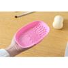 1pc Brush Cleaning Plate Makeup Cleaner Makeup Brush Scrubber Brush Cleaning Pad view 2