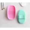 1pc Brush Cleaning Plate Makeup Cleaner Makeup Brush Scrubber Brush Cleaning Pad view 4