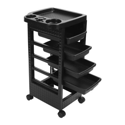 Milltrip Salon Trolley Cart, Salon Trolley Cart Professional Multi Layer Removable Hair Salon Stations for Barber Shop