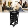 Milltrip Salon Trolley Cart, Salon Trolley Cart Professional Multi Layer Removable Hair Salon Stations for Barber Shop view 3