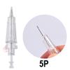 30pcs Disposable Tattoo Needles 1P/3P/5P/5F/7F Permanent Makeup Needle Cartridges for Tattoo Machine for Eyebrow Eyeliner Lip Beauty (Tgo-Bayonet Needle-5P) view 2