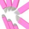 Disposable Microblading Needles 50pcs Pink 0.15mm Nano Microblading Blades Eyebrow Supllies Manual Pen Blades (21U) view 1