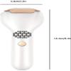 GIENEX Electric Foot Callus Remover Rechargeable, Professional Pedicure Foot File Tool Kit Waterproof,Dead Skin Callus Remover for Feet view 2