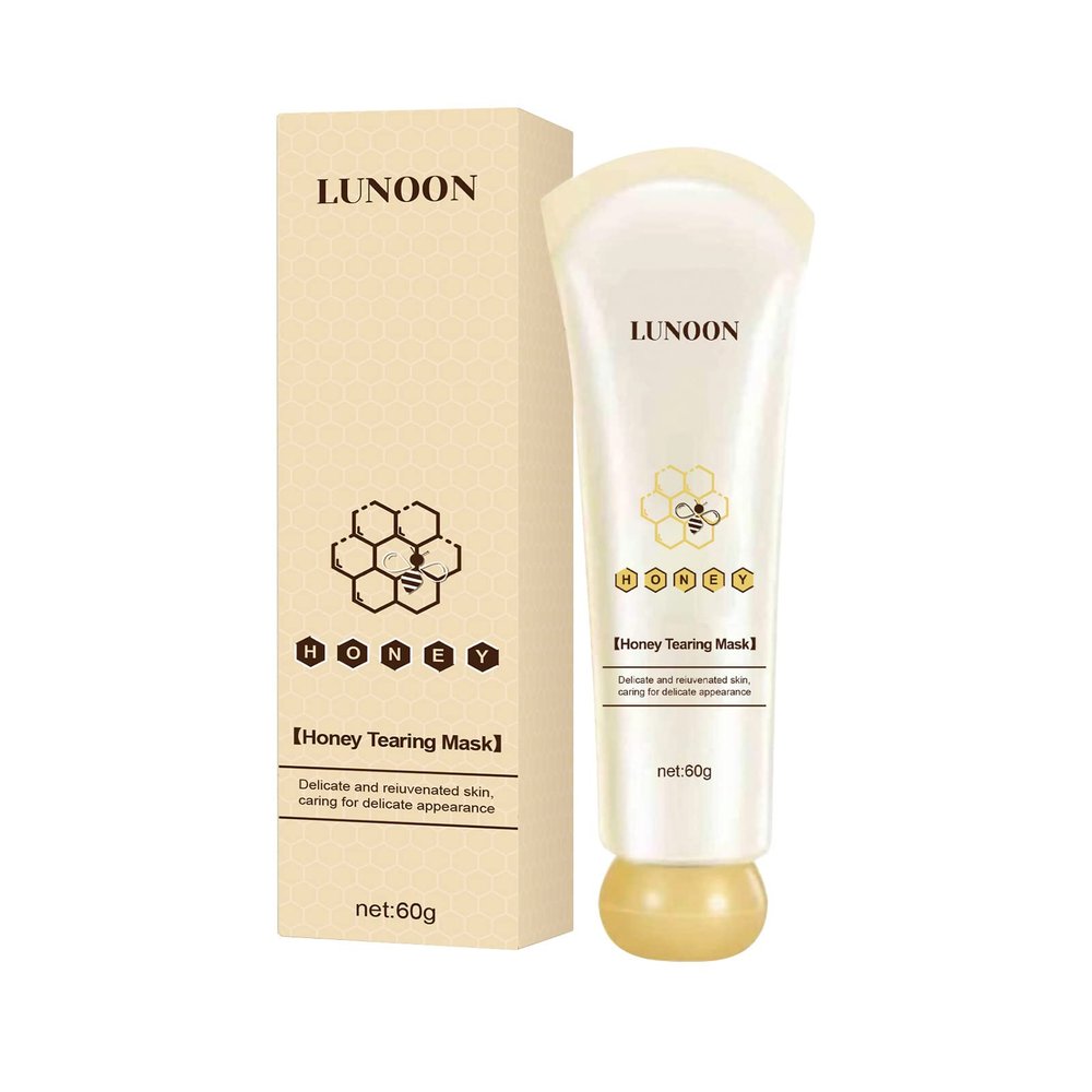 ENFEIN 2023 New Honey Mask Peel Off Mask, Blackhead Remover Mask, Honey Face Mask for Exfoliante Clean Dead Skin Black Head Shrink Pores, Deep Cleansing Anti-Aging