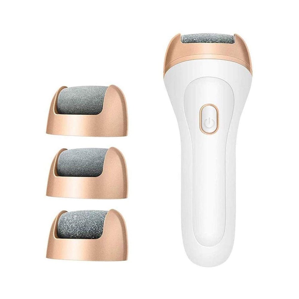 GIENEX Electric Foot Callus Remover,Portable Electronic Foot File Pedicure Tools, Pedicure Tools with 3 Rollers and USB Rechargeable Foot Care Tool Perfect for Dead,Hard Cracked Dry Skin Ideal Gift