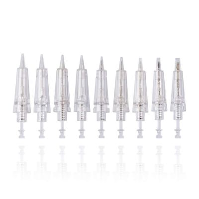 50pcs Permanent Makeup Tattoo Needle Cartridges Disposable T Shape Tattoo Needle for Digital Eyebrow/Lips/Eyeliner Tattoo Machine (3P)