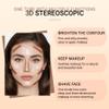 evpct 2In1 Cream Contour Stick Contouring Concealer Sticks Makeup Face Cream Kit for Beginners Creamy Contour and Highlight Stick contorno base de maquillaje para mujer en oferta 01 Ivory & Brown view 4