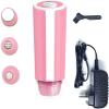 GIENEX Powerful Electric Foot Callus Remover Rechargeable Electronic Foot File Removes Dry, Dead, Hard, Cracked Skin & Calluses, Pink view 4