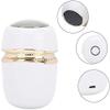 GIENEX Electric Pedicure Foot File Callus Remover- Portable Vacuum Adsorption Foot Grinder Best Pedicure Tools Double Head Professional Feet Care Sander for Cracked Heels and Hard Skin view 3