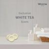 Westin White Tea Round Soap - Nourishing Bars of Soap with Signature White Tea Aloe Scent - Individually Wrapped Bars (Round - 20 Pack) view 4