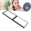 4 Way Mirror, 360 Degree Handheld Desktop Portable Folding Self Hair Haircut Foldable Makeup for Cutting Styling and Shaving Easy to See Your Back Head view 3