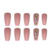 Press On Nails Medium Coffin Nude view 1