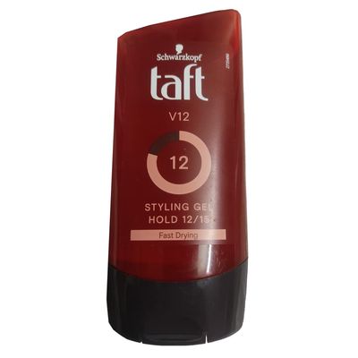 5Ks Taft Looks V12 Styling Power Gel Speed Hold 12/15 Fast Drying (150 ML) (Musk)