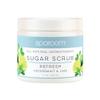 SpaRoom All Natural Aromatherapy Shea Butter and Raw Sugar Hydrating and Exfoliating Body Scrub, 16 oz, Refresh- Peppermint and Lime Essential Oils view 1