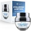 Clear Beauty Hyaluronic Acid & Retinol Eye Cream - Hydrating, Anti-Aging & Reduces Dark Circles & Puffiness - Dermatologist Tested, Cruelty-Free Korean Skin Care for All Skin Types - 1.01 Fl. Oz view 1