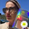 Sun Patch Reusable Forehead and Neck Sunblock Patches - 100% Silicone Sunscreen for UV Protection, Face Stickers With UPF 50 - 1 Pack/2 Patches, Sunkiss (Nude) for Golf, Surf, Swim, Ski view 2