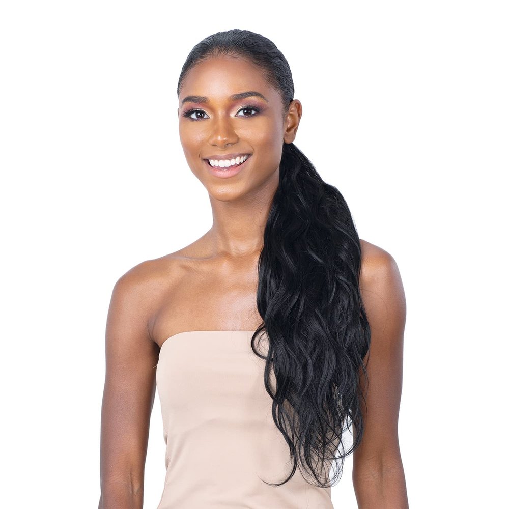 Milky Way Organique Pony Pro Easy Wrap Around Ponytail Body Wave 24" (24 Inch, OT30)
