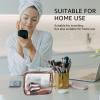 3Pcs Crystal Clear PVC Travel Toiletry Bag Kit for Women Men, Waterproof Vinyl Packing Organizer Storage Bags with Zipper Handle Straps, Cosmetic Pouch Carry on Airport Airline Compliant Bag Handbag view 2