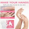 DERMAL Moistfull Silky Foot Socks & Hand Gloves Mask Combo 6 Pack - for Dry Feet and Hands - Home Spa Treatment - Dermatologist Tested, Cruelty Free, Korean Beauty view 4