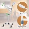 KIMAKA 2 in 1 Facial Steamer, Detachable 5X Magnifying Lamp Ionic Ozone Facial Steamers On Wheels with Hot Mist Function, Beauty Salon Facial Equipment view 4