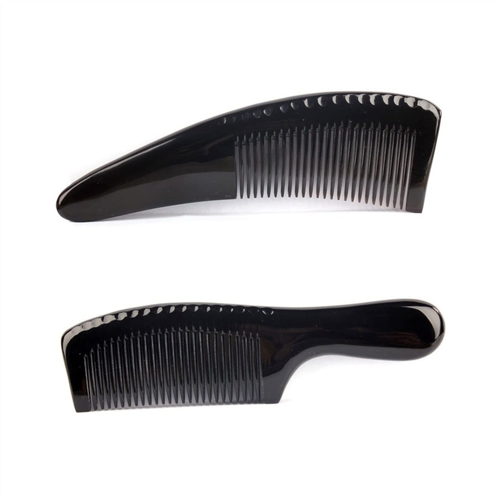 Hair Comb 2pcs Hair Comb Hair Brush, Hair Comb Set For Men And Women, For Wet Or Dry Hair, For Long Thick Thin Curly Hair, Black 3 Comb