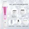 Hair Remover and Eyebrow Trimmer, 5 in 1 Lady Women Electric Hair Removal Epilator Beauty Tools for Cheek Upper Lip, Trimmer () view 3