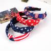 Ardorchid USA Flag Headbands American Patriotic Independence Day 4th of July Headband Red White and Blue Hair Hoop for Women Girls Gifts Hair Accessories view 2
