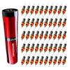 BRONC Red Staves Tattoo Rotary Pen & 50PCs #12 RS BIGWASP Assorted Cartridge Needles Bundle view 1
