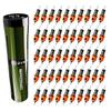 BRONC Green Staves Tattoo Rotary Pen & 50PCs #12 RM BIGWASP Assorted Cartridge Needles Bundle view 1