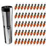 BRONC Grey Staves Tattoo Rotary Pen & 50PCs #10 Bugpin RL BIGWASP Assorted Cartridge Needles Bundle view 1