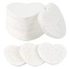 50-Count Facial Sponges Compressed, 100% Natural Cellulose Face Sponge Professional Cosmetic Spa Sponges for Face Cleansing, Exfoliating Mask, Makeup Removal for Travel and Home, White view 1