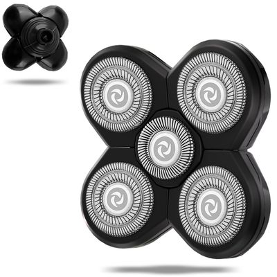 UPTARD Head Shaver Replacement Heads,Head Shaver Replacement Blades, Head Shavers for Bald Men,Head shavers for Men, Stainless Steel Rotary Blades for Electric Head Razor (black5)