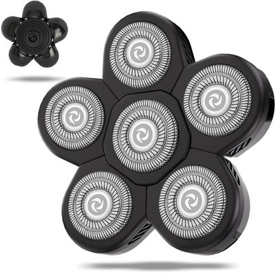 UPTARD Head Shaver Replacement Heads,Head Shaver Replacement Blades, Head Shavers for Bald Men,Head shavers for Men, Stainless Steel Rotary Blades for Electric Head Razor (black6)