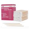 CGR 1000 Count Microblading Cotton Swabs, Pointed Tip, Cotton Swabs for Eyebrows with Wood Sticks, Essential oil Applicator, Tattoo Permanent Supplies, Makeup Cosmetic Applicator Sticks (10x100PCS) view 1