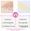CGR 1000 Count Microblading Cotton Swabs, Pointed Tip, Cotton Swabs for Eyebrows with Wood Sticks, Essential oil Applicator, Tattoo Permanent Supplies, Makeup Cosmetic Applicator Sticks (10x100PCS) view 3