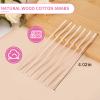 CGR 1000 Count Microblading Cotton Swabs, Pointed Tip, Cotton Swabs for Eyebrows with Wood Sticks, Essential oil Applicator, Tattoo Permanent Supplies, Makeup Cosmetic Applicator Sticks (10x100PCS) view 4