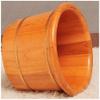 ONCLI Wood Foot Bath Bucket Wooden Foot Basin Oak Foot Bath Barrel Foot Washing Basin High 26cm Foot Spa Bucket Foot Massage Pedicure Basin Tub Middle-Aged and Elderly Health Care Gift Super Easy to view 3